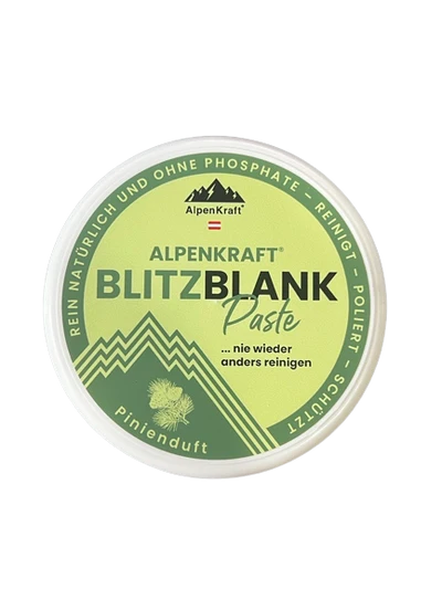 AlpenKraft® BIO BlitzBlank Paste zum Reinigen/Polieren/Schützen