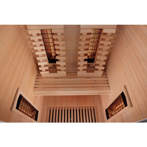 Sanotechnik MALMÖ 2 Infrarotkabine Wärmekabine für 2 Personen 120x105x190 cm