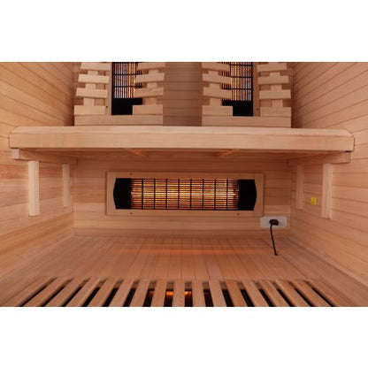 Sanotechnik MALMÖ 2 Infrarotkabine Wärmekabine für 2 Personen 120x105x190 cm