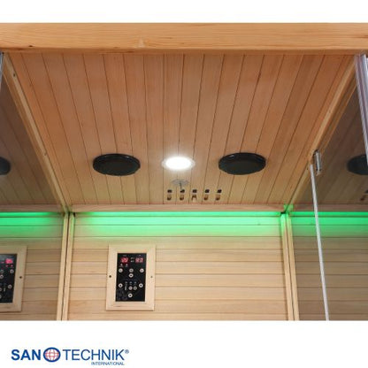 Sanotechnik NORDISK 1 Infrarotkabine für 1 Person 80x110x190 cm