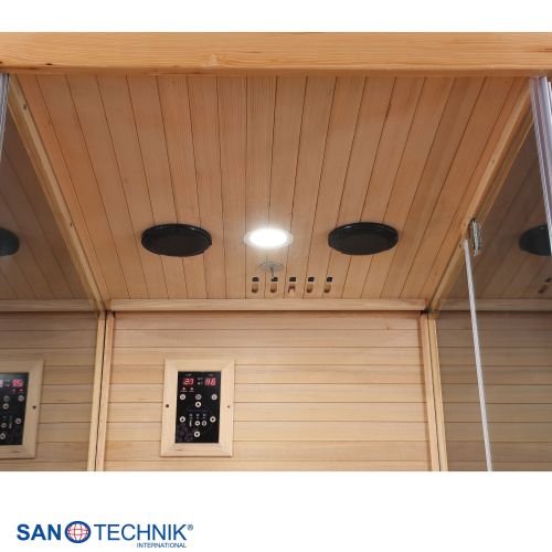 Sanotechnik NORDISK 1 Infrarotkabine für 1 Person 80x110x190 cm