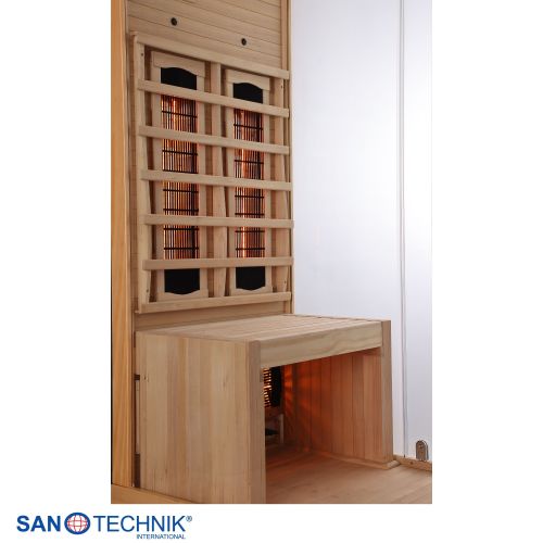 Sanotechnik NORDISK 1 Infrarotkabine für 1 Person 80x110x190 cm