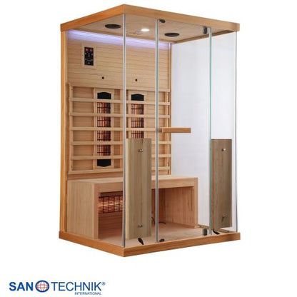 Sanotechnik NORDISK 2 Infrarotkabine für 2 Personen 125x100x190 cm