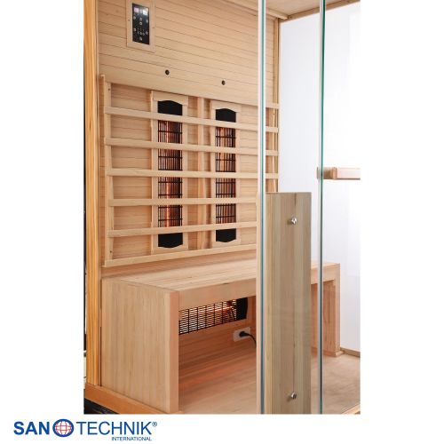 Sanotechnik NORDISK 2 Infrarotkabine für 2 Personen 125x100x190 cm