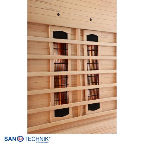 Sanotechnik NORDISK 2 Infrarotkabine für 2 Personen 125x100x190 cm