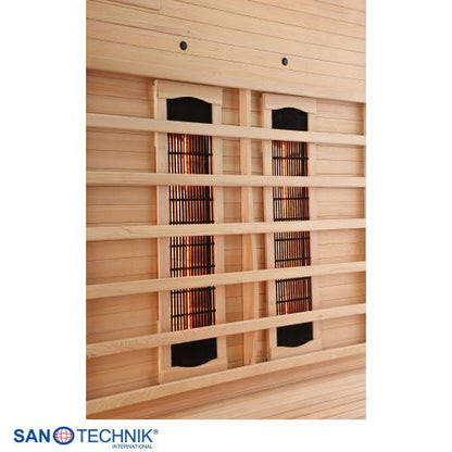 Sanotechnik NORDISK 2 Infrarotkabine für 2 Personen 125x100x190 cm