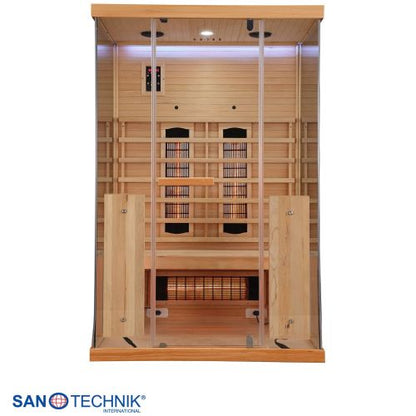 Sanotechnik NORDISK 2 Infrarotkabine für 2 Personen 125x100x190 cm
