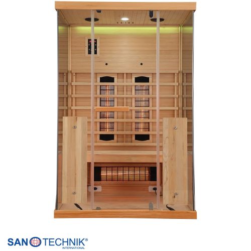 Sanotechnik NORDISK 2 Infrarotkabine für 2 Personen 125x100x190 cm