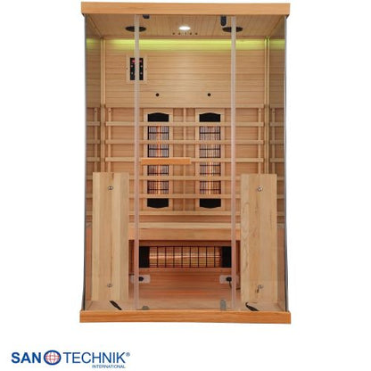 Sanotechnik NORDISK 2 Infrarotkabine für 2 Personen 125x100x190 cm