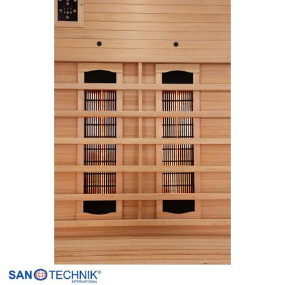 Sanotechnik NORDISK 2 Infrarotkabine für 2 Personen 125x100x190 cm