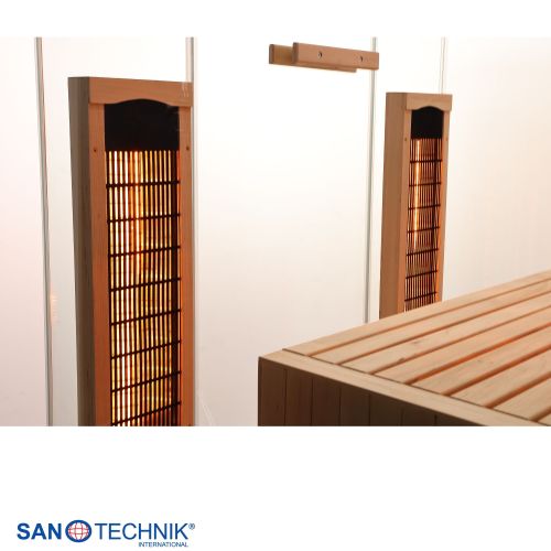 Sanotechnik NORDISK 2 Infrarotkabine für 2 Personen 125x100x190 cm