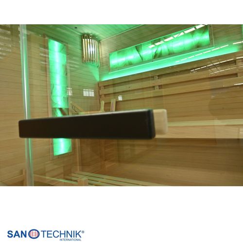 Sanotechnik LUXOR 2 Finnische Sauna für 3 Personen 150x140x190 cm