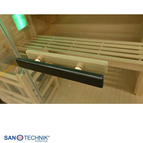 Sanotechnik LUXOR 2 Finnische Sauna für 3 Personen 150x140x190 cm