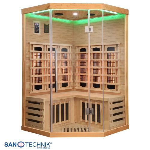 Sanotechnik SUPREME Infrarotkabine für 2 Personen 120x120x190 cm