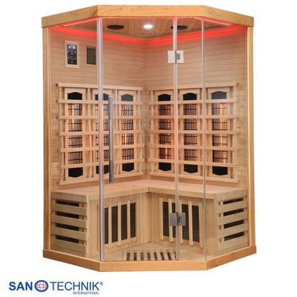 Sanotechnik SUPREME Infrarotkabine für 2 Personen 120x120x190 cm