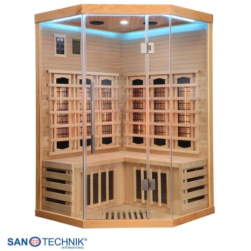 Sanotechnik SUPREME Infrarotkabine für 2 Personen 120x120x190 cm