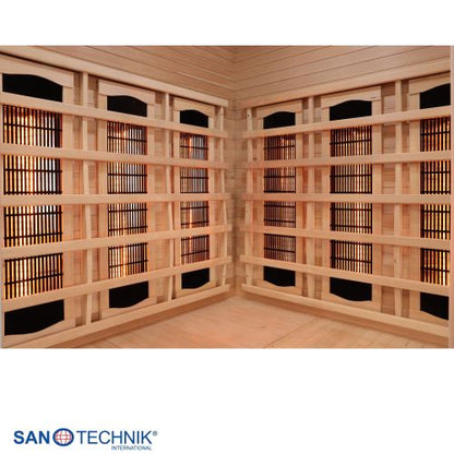 Sanotechnik SUPREME Infrarotkabine für 2 Personen 120x120x190 cm