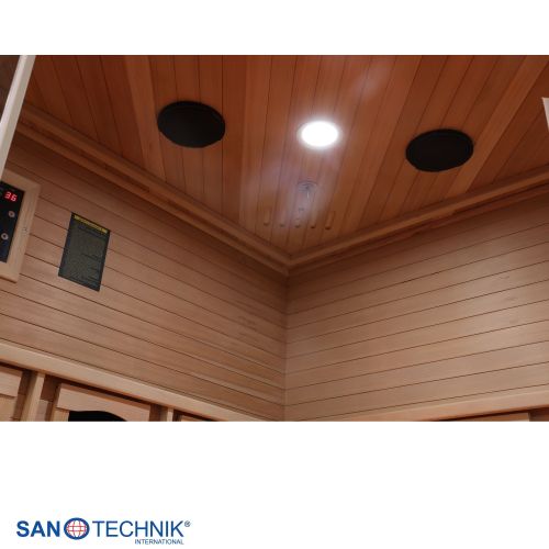 Sanotechnik SUPREME Infrarotkabine für 2 Personen 120x120x190 cm