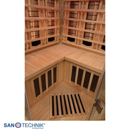 Sanotechnik SUPREME Infrarotkabine für 2 Personen 120x120x190 cm