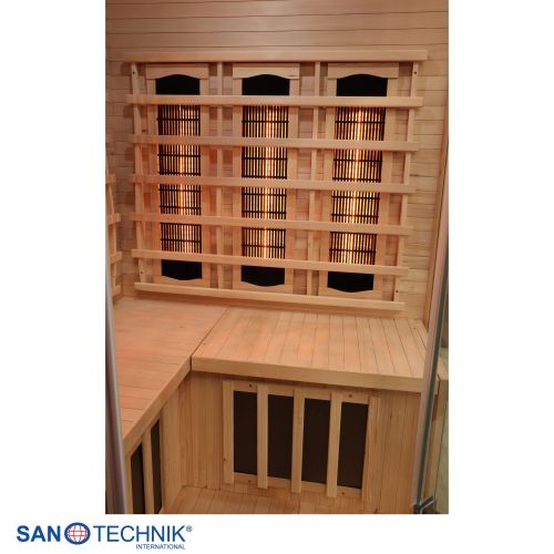 Sanotechnik SUPREME Infrarotkabine für 2 Personen 120x120x190 cm
