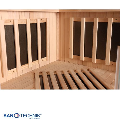 Sanotechnik SUPREME Infrarotkabine für 2 Personen 120x120x190 cm
