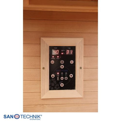 Sanotechnik SUPREME Infrarotkabine für 2 Personen 120x120x190 cm