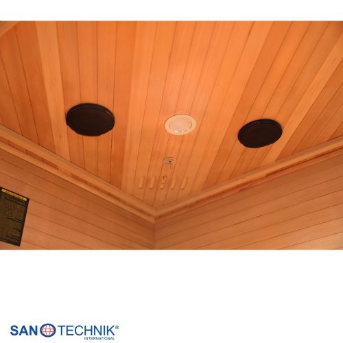 Sanotechnik SUPREME Infrarotkabine für 2 Personen 120x120x190 cm