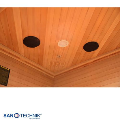 Sanotechnik SUPREME Infrarotkabine für 2 Personen 120x120x190 cm