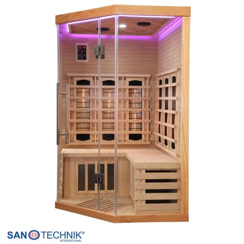 Sanotechnik SUPREME Infrarotkabine für 2 Personen 120x120x190 cm