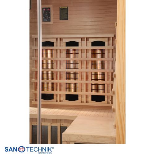 Sanotechnik SUPREME Infrarotkabine für 2 Personen 120x120x190 cm