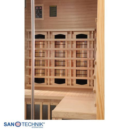 Sanotechnik SUPREME Infrarotkabine für 2 Personen 120x120x190 cm