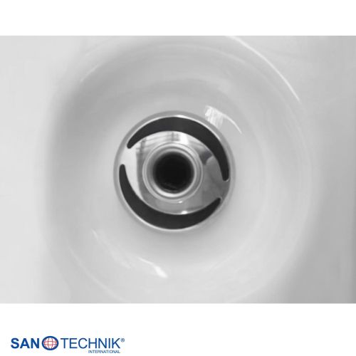 Sanotechnik SPLIT OUTDOOR WHIRLPOOL white marble inkl. Abdeckung 175x115x70 cm