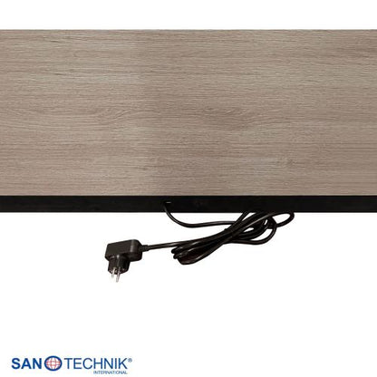 Sanotechnik ZADAR OUTDOOR WHIRLPOOL white inkl. Abdeckung und Stiege 190x140x70 cm