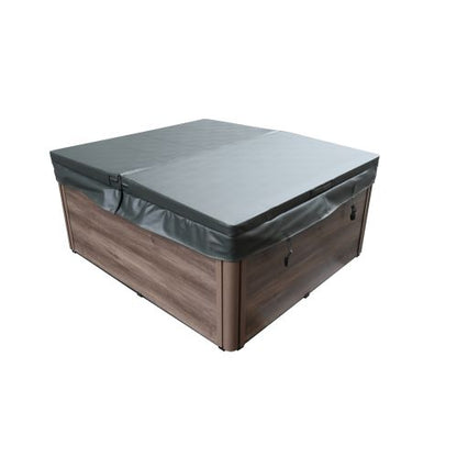 Sanotechnik PALERMO OUTDOOR WHIRLPOOL white marble inkl. Abdeckung 180x160x76 cm