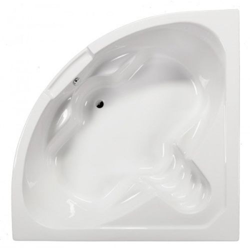 Sanotechnik Eckbadewanne RIVERA Badewanne 150x150x47,5cm weiß