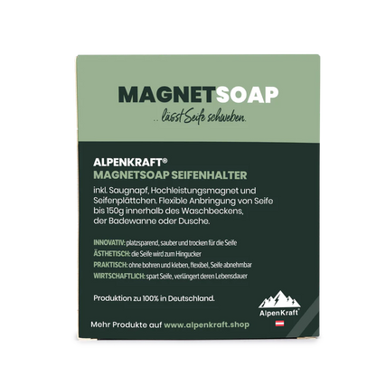 AlpenKraft® MagnetSoap Seifenhalter | 3er Pack