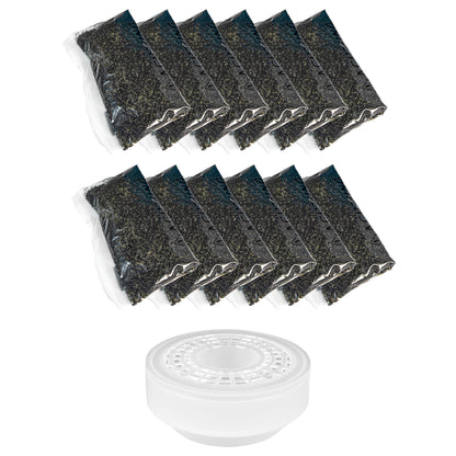 AcalaQuell® Premium Kartusche für Smart/Luna/Grande | Mineralsteine/Kalktfilter optional | Ein-Jahrespaket