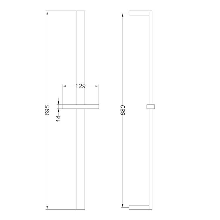 StoneArt 870898-1 schwarz matt (Handbrause für Wannenarmatur)