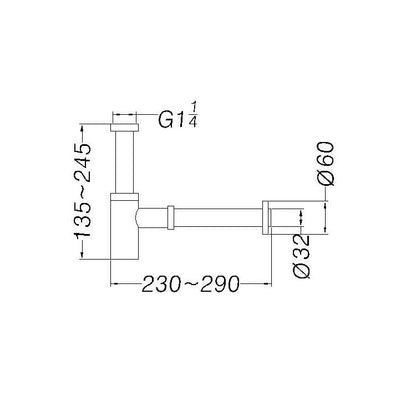 StoneArt Abfluss PX29P chrome