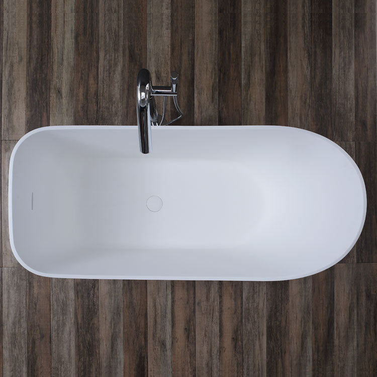 StoneArt Badewanne BS-501 weiß 165x74 cm glänzend