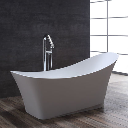 StoneArt Badewanne BS-501 weiß 165x74 cm glänzend