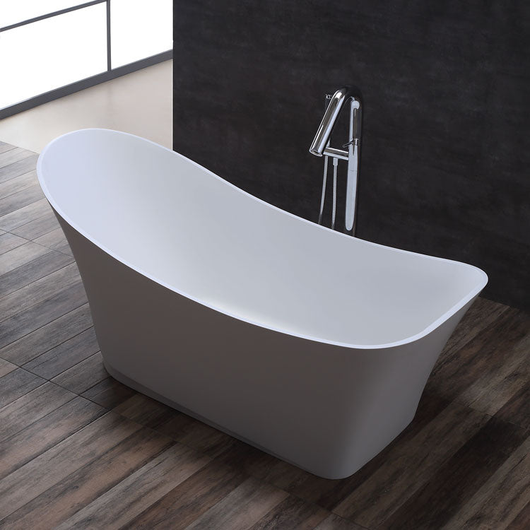 StoneArt Badewanne BS-501 weiß 165x74 cm matt