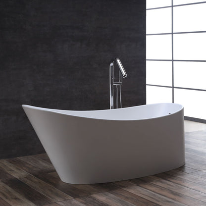 StoneArt Badewanne BS-503 weiß 179x80 cm glänzend