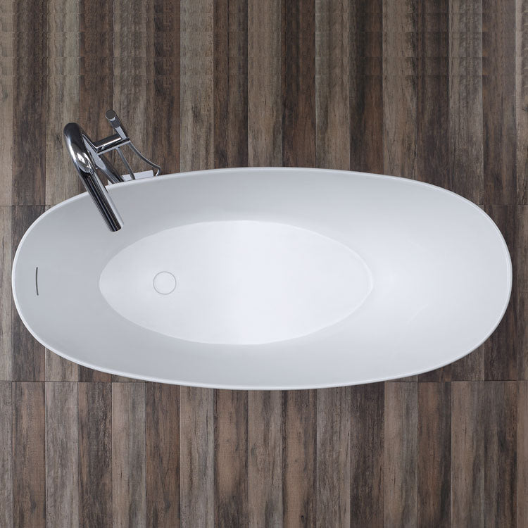 StoneArt Badewanne BS-503 weiß 179x80 cm glänzend