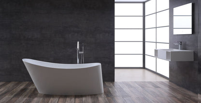 StoneArt Badewanne BS-503 weiß 179x80 cm glänzend