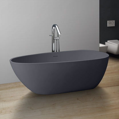 StoneArt Badewanne BS-505 beton-grau 171x85 cm matt