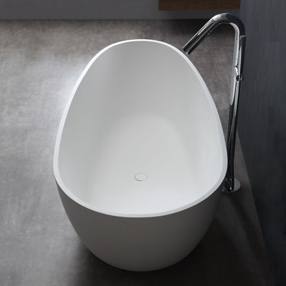 StoneArt Badewanne BS-505 weiß 171x85 cm matt