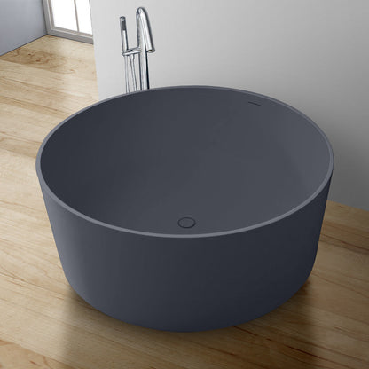 StoneArt Badewanne BS-507 beton-grau 150x150 cm matt