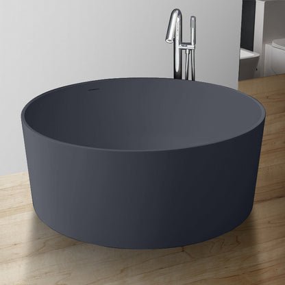 StoneArt Badewanne BS-507 beton-grau 150x150 cm matt