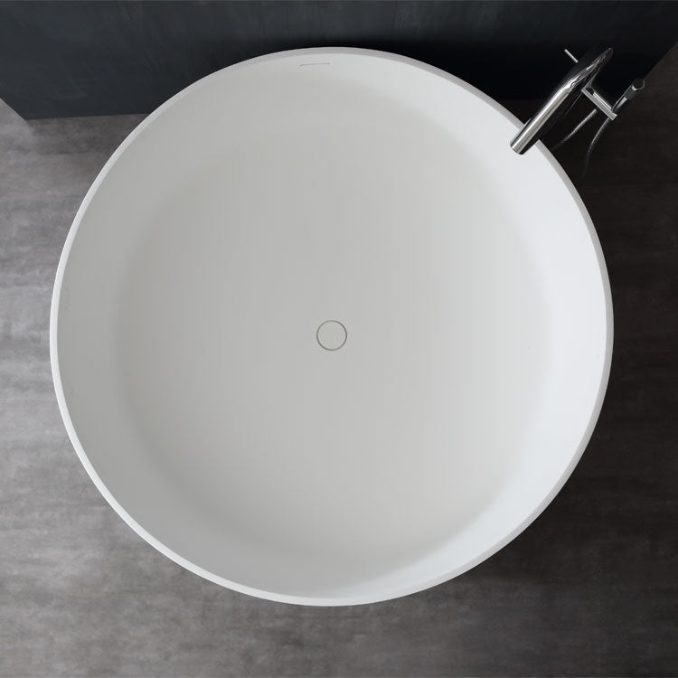 StoneArt Badewanne BS-507 weiß 150x150 cm matt
